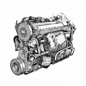 K6V240 Engine